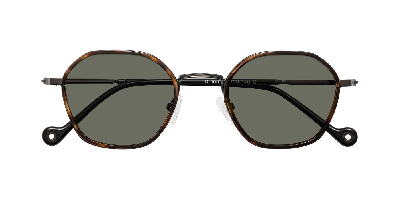 Dalon - Tortoise/Gunmetal Polarized Sunglasses