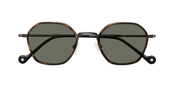 Front of Dalon in Tortoise/Gunmetal