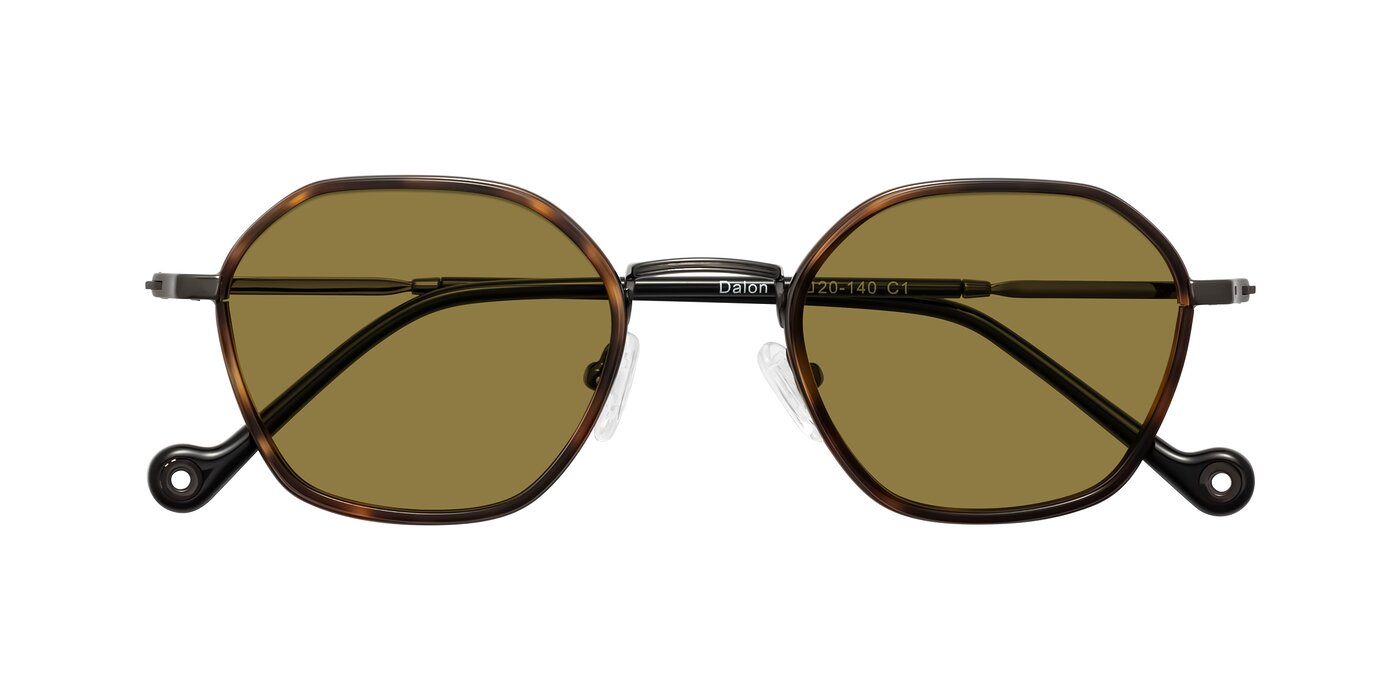 Dalon - Tortoise/Gunmetal Polarized Sunglasses