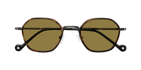 Front of Dalon in Tortoise/Gunmetal