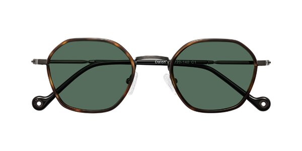 Front of Dalon in Tortoise/Gunmetal