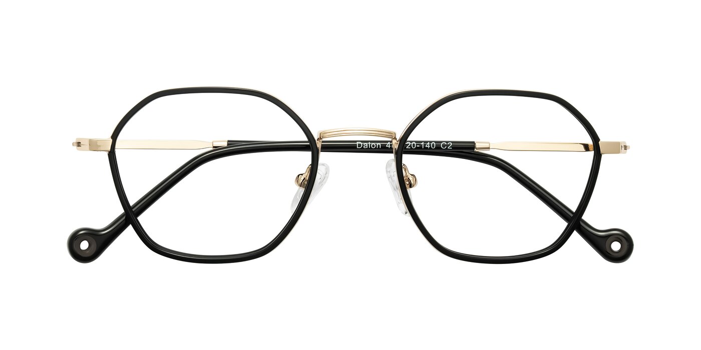 Dalon - Black/Gold Reading Glasses