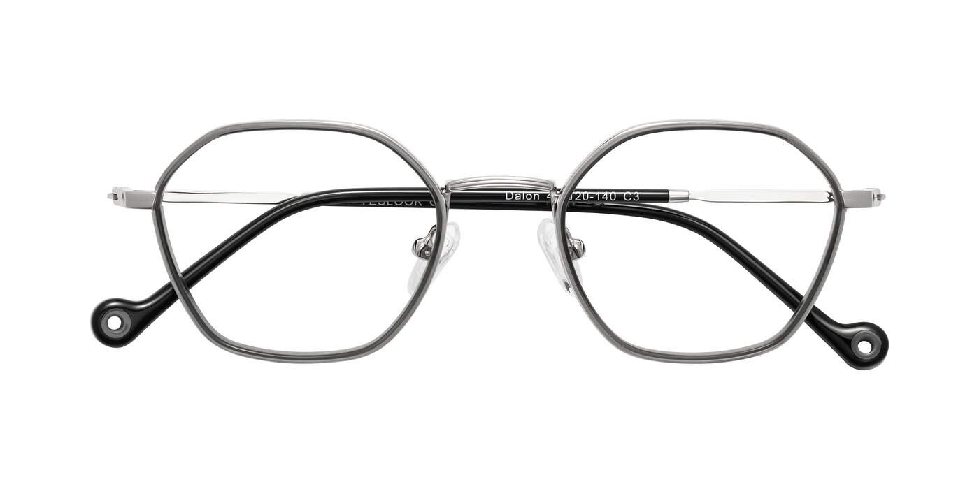 Dalon - Gray/Silver Eyeglasses