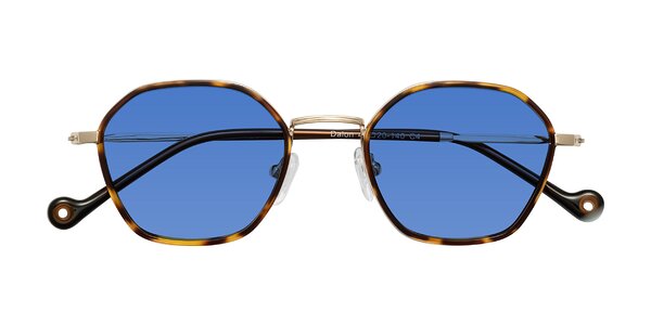 Front of Dalon in Leopard-Print/Gold