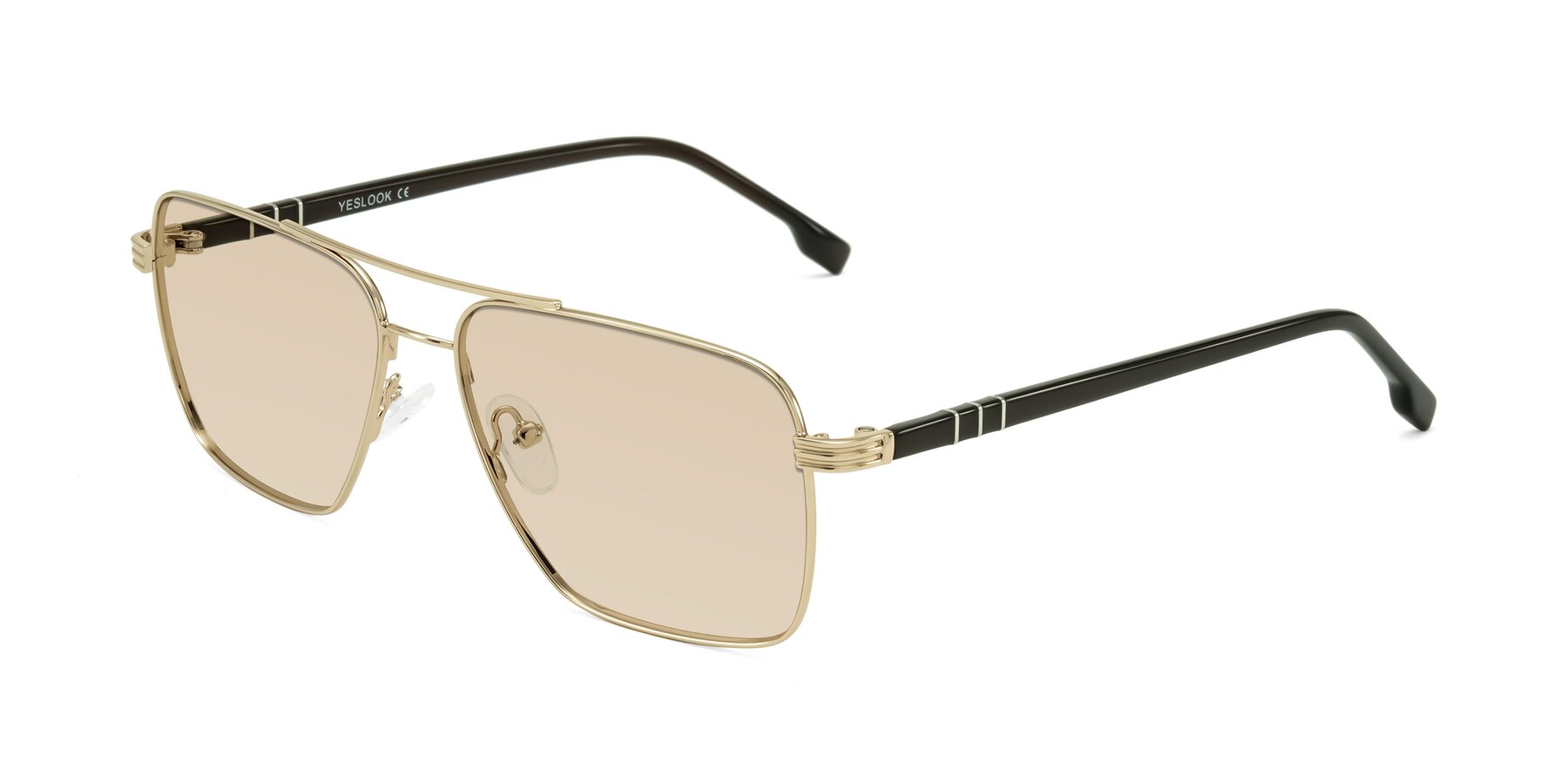 Angle of Flinders in Gold with Light Brown Tinted Lenses