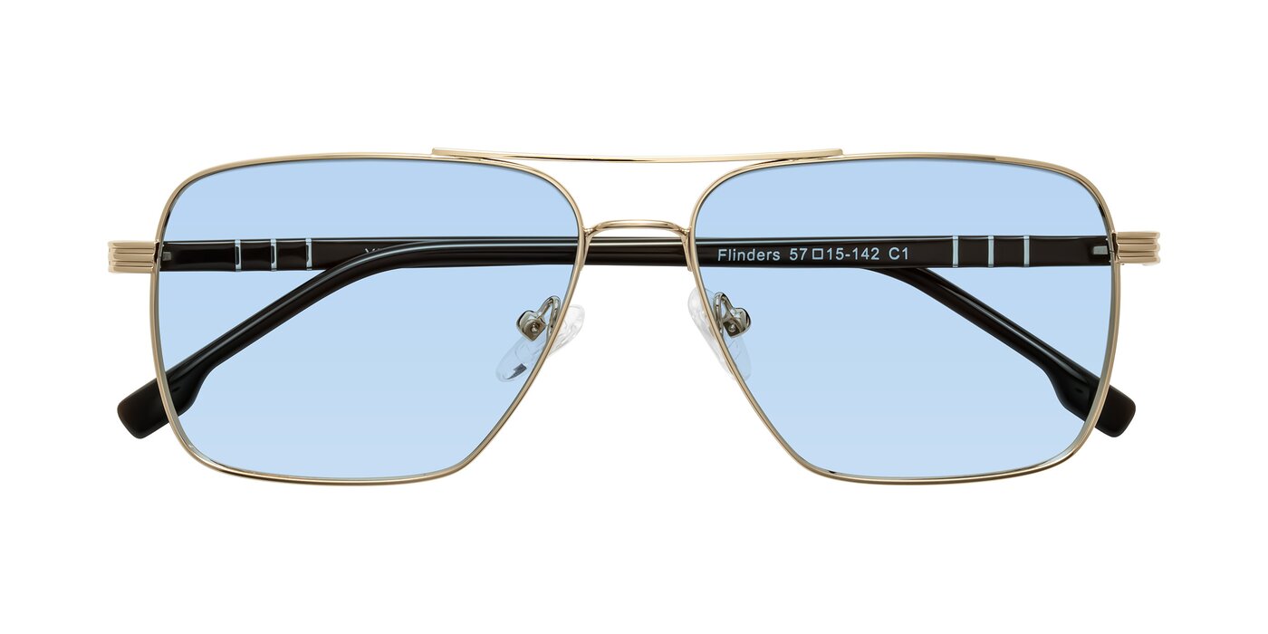 Flinders - Gold Tinted Sunglasses