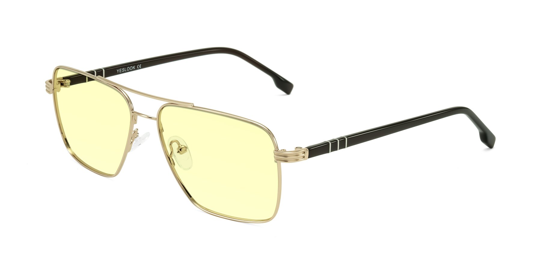 Angle of Flinders in Gold with Light Yellow Tinted Lenses