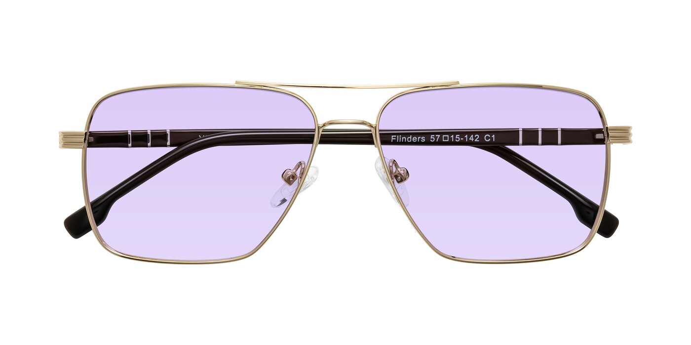 Flinders - Gold Tinted Sunglasses