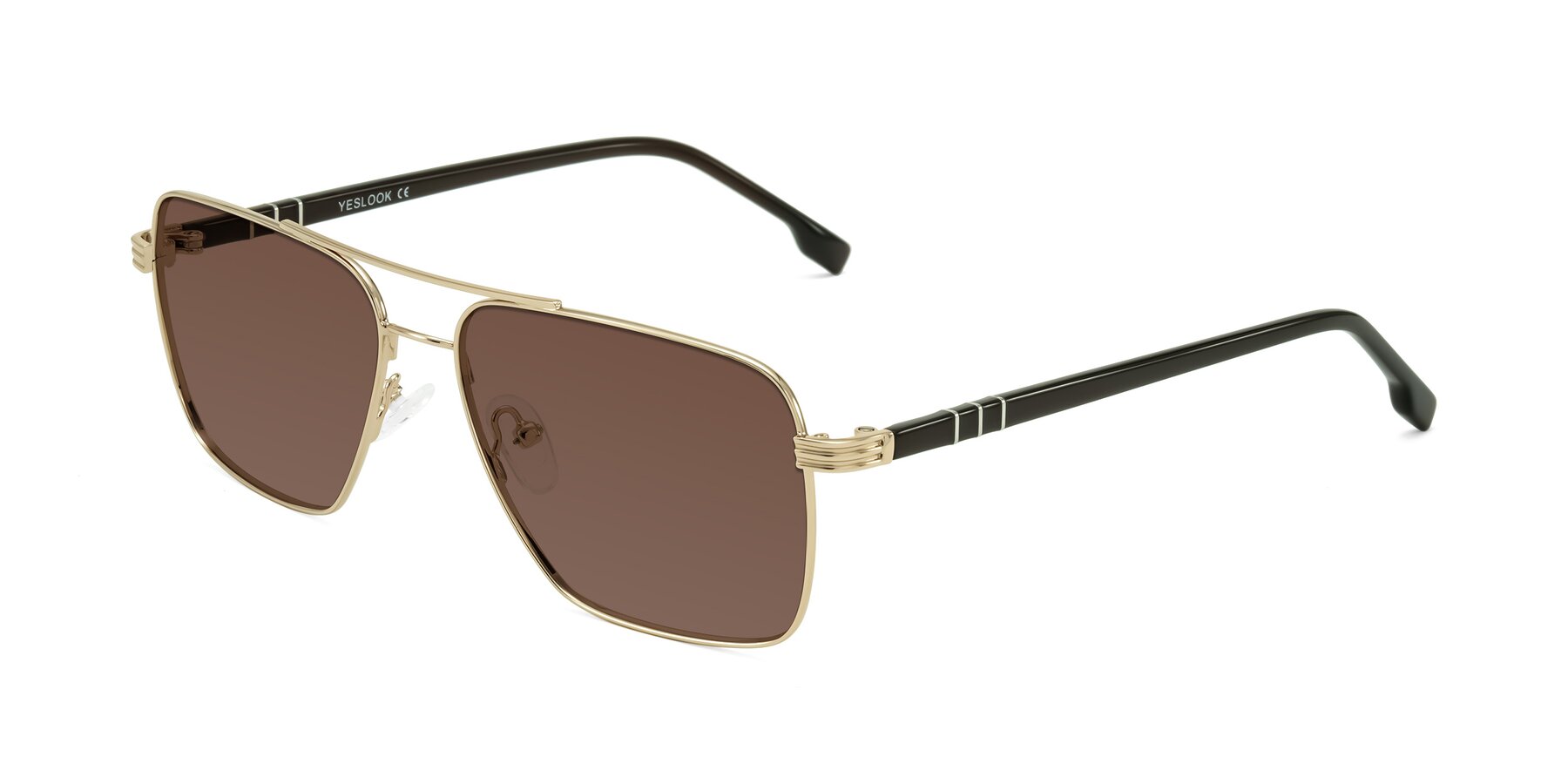 Angle of Flinders in Gold with Brown Tinted Lenses