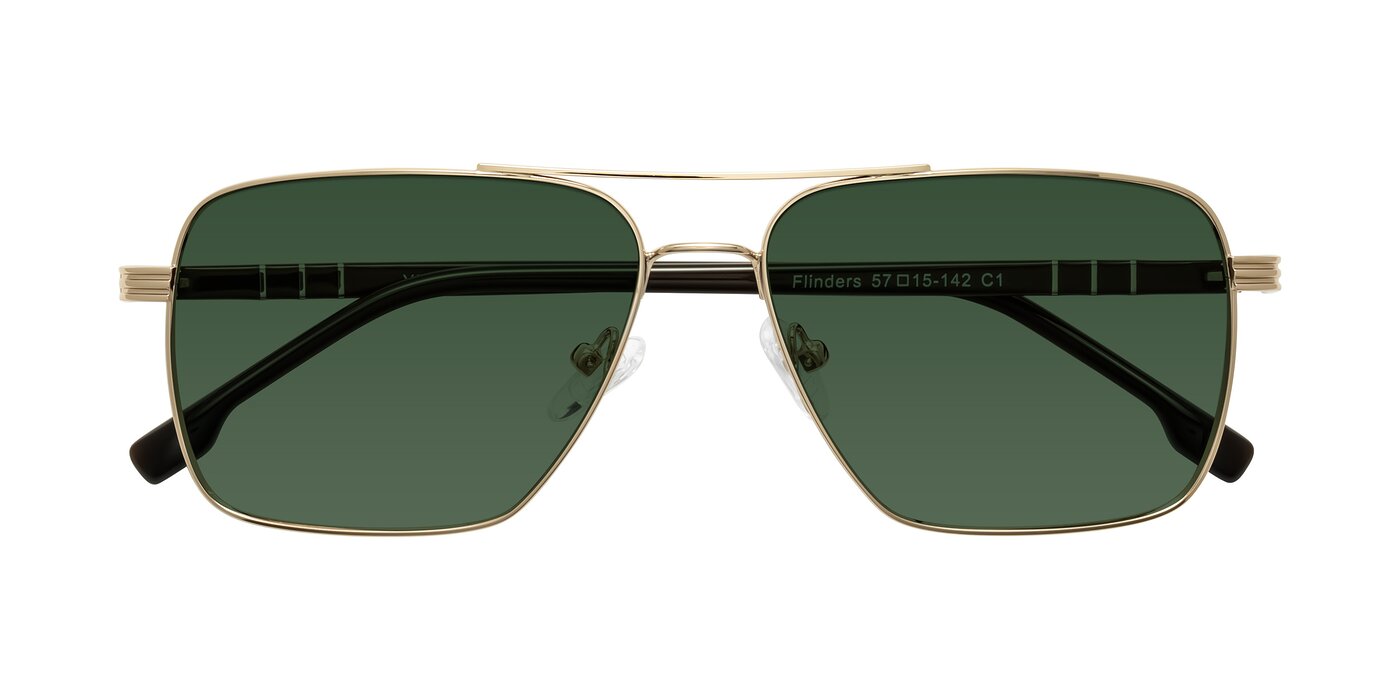 Flinders - Gold Tinted Sunglasses