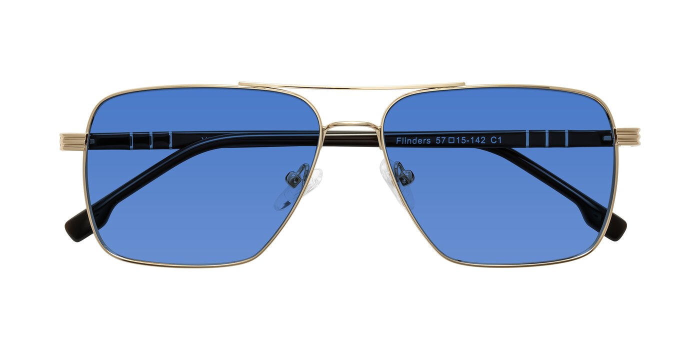 Flinders - Gold Tinted Sunglasses