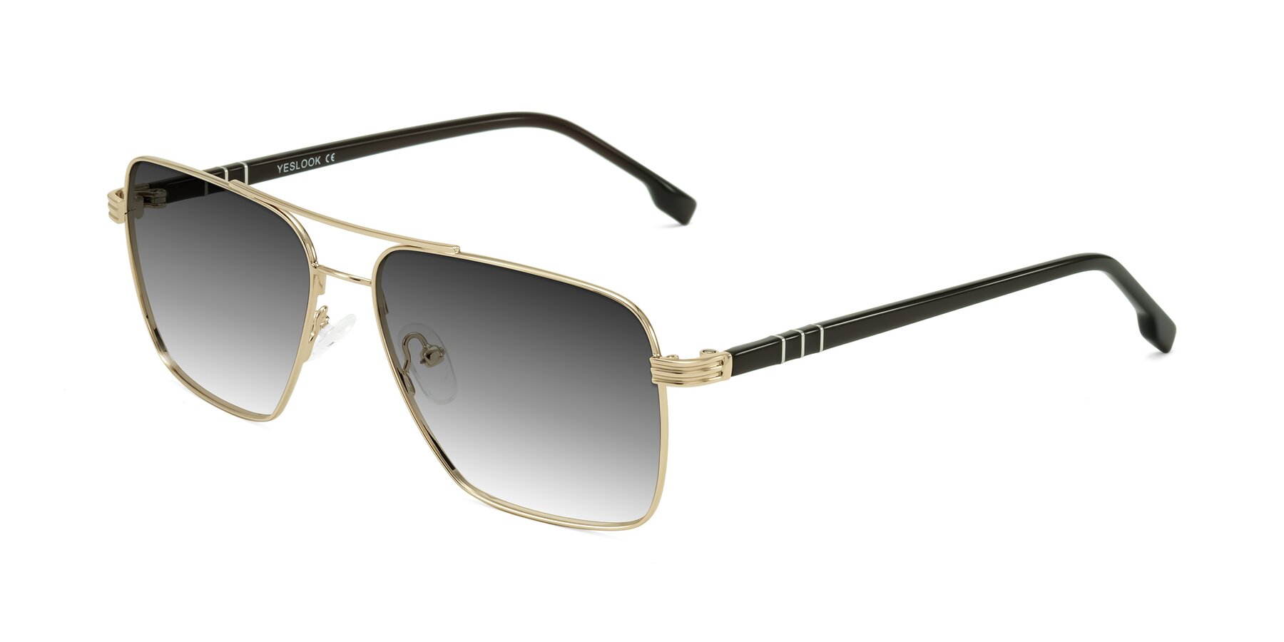 Angle of Flinders in Gold with Gray Gradient Lenses