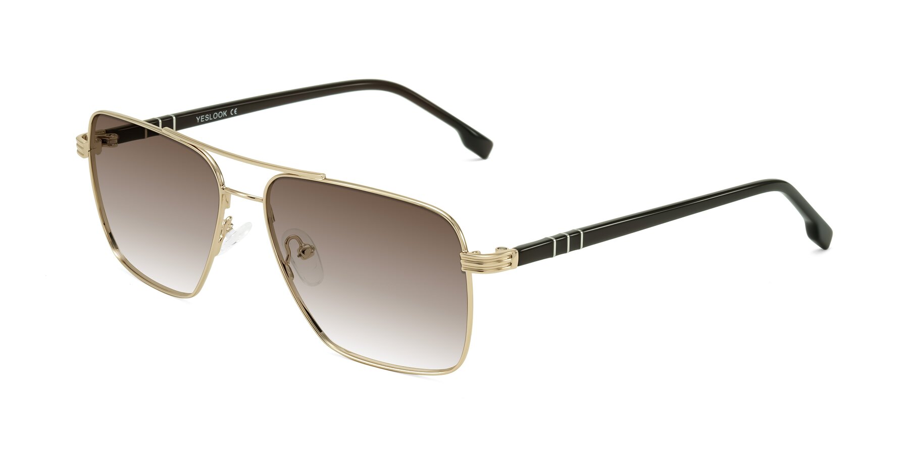 Angle of Flinders in Gold with Brown Gradient Lenses