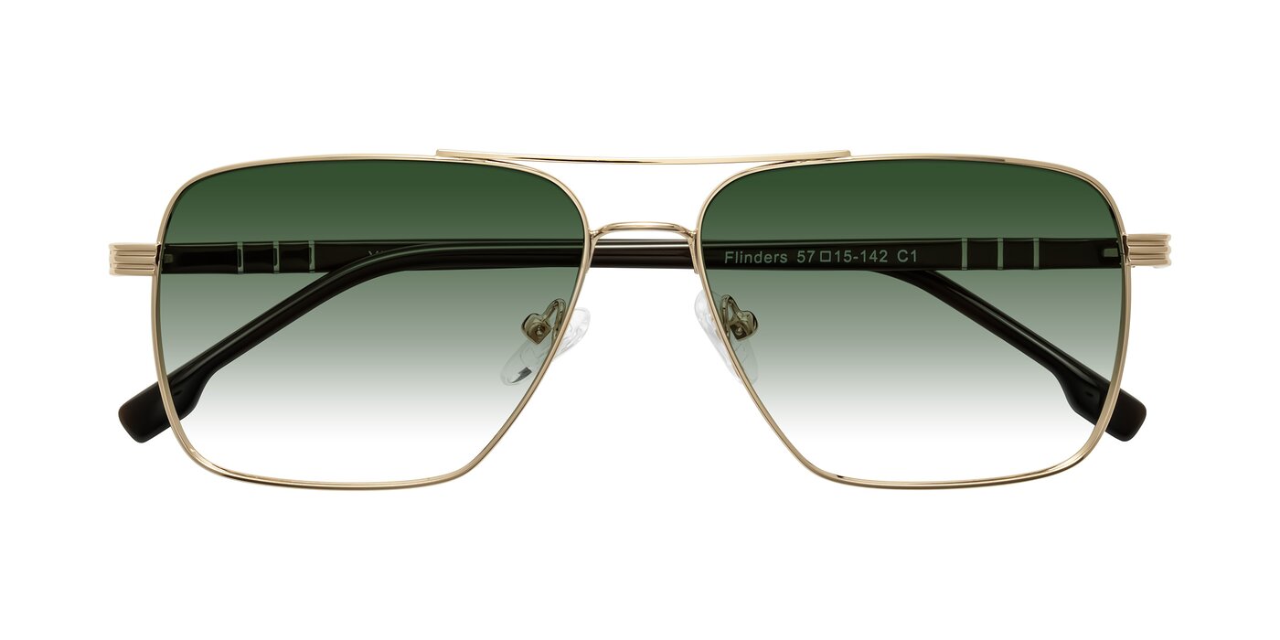 Flinders - Gold Gradient Sunglasses