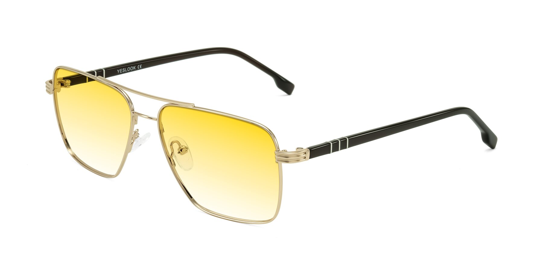 Angle of Flinders in Gold with Yellow Gradient Lenses