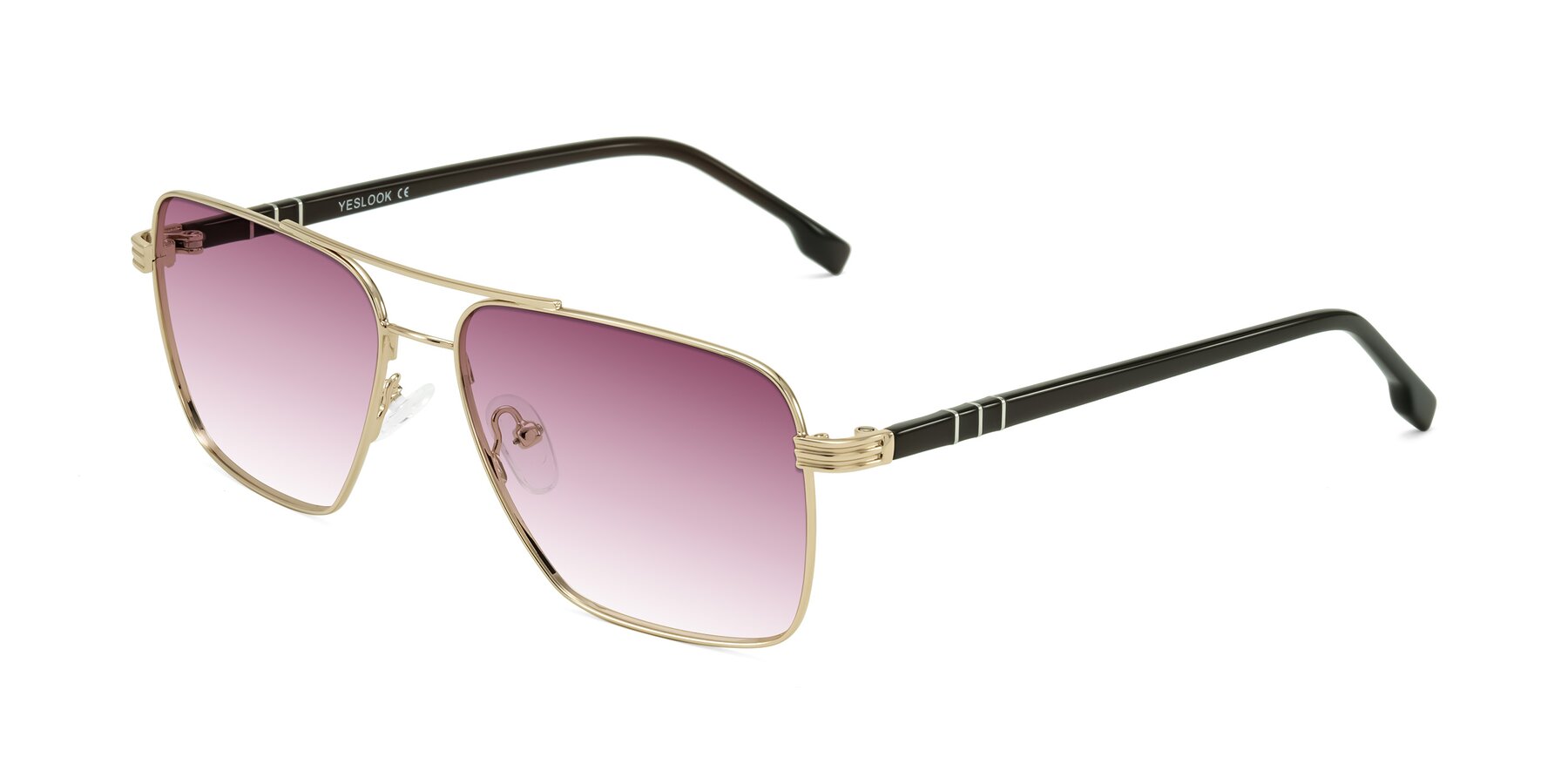 Angle of Flinders in Gold with Wine Gradient Lenses