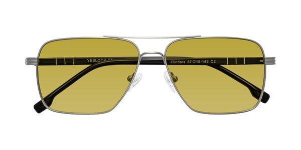 Front of Flinders in Matte Silver