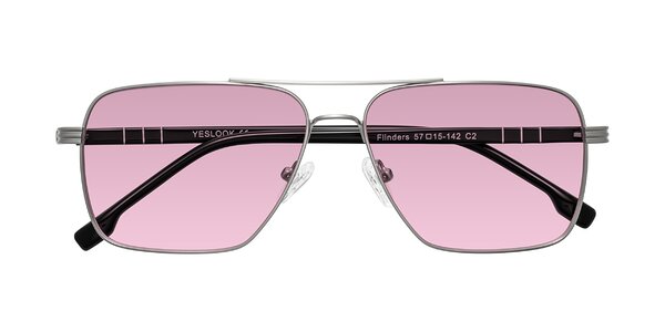 Front of Flinders in Matte Silver