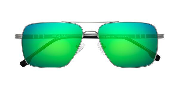 Front of Flinders in Matte Silver