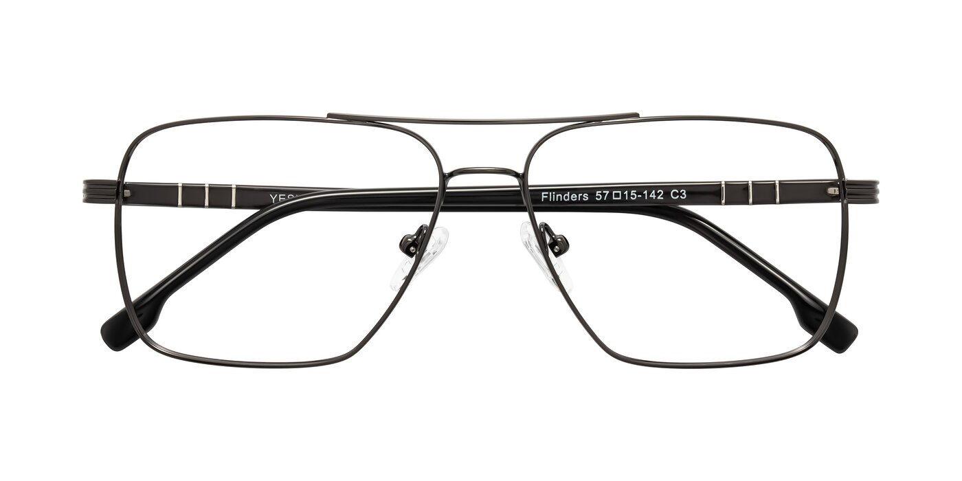 Flinders - Gunmetal Eyeglasses