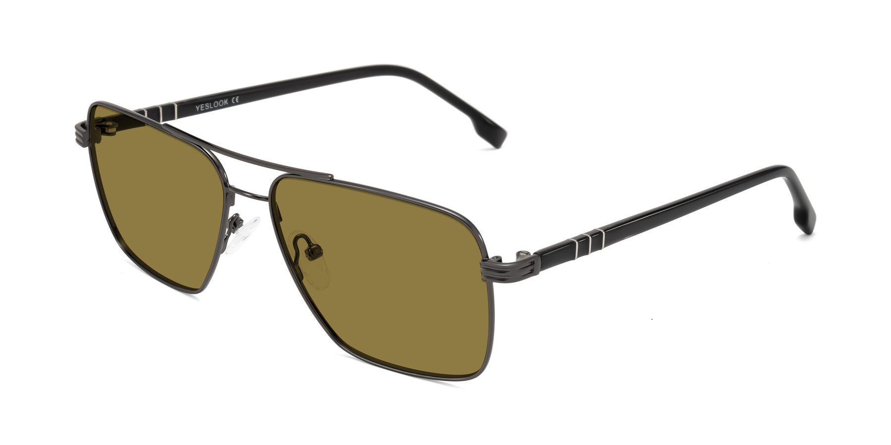 Angle of Flinders in Gunmetal with Brown Polarized Lenses