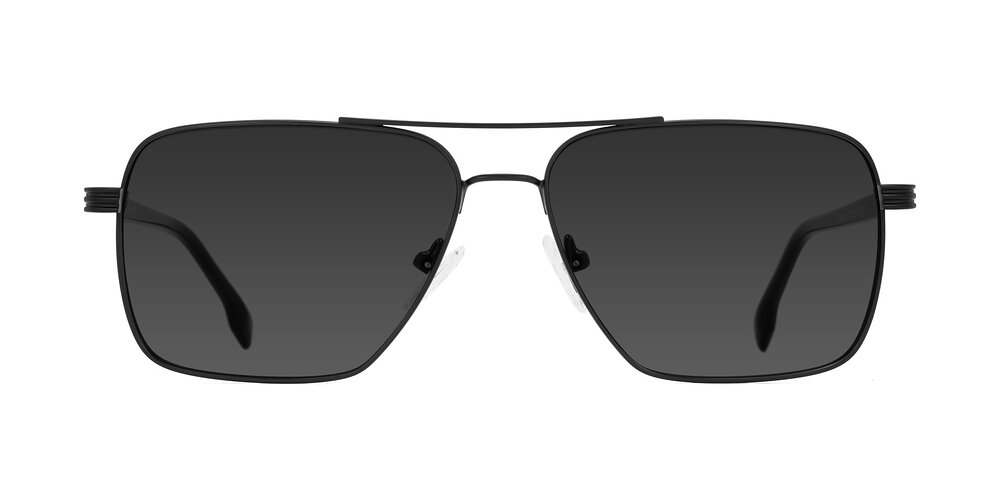 Flinders - Matte Black Tinted Sunglasses