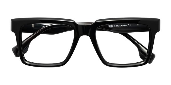 Front of Kieta in Black/Gray Brown Striped