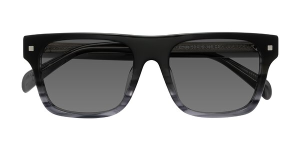 Front of Emas in Gray Striped