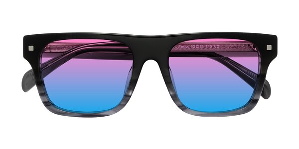 Front of Emas in Gray Striped