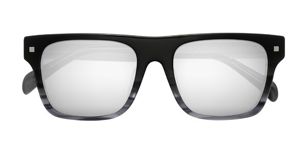 Front of Emas in Gray Striped