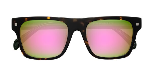 Front of Emas in Tortoise/Green