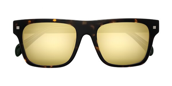 Front of Emas in Tortoise/Green