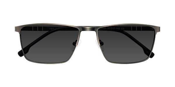 Front of Sampit in Brushed Silver