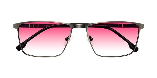 Front of Sampit in Brushed Silver