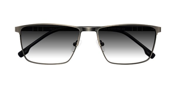 Front of Sampit in Brushed Silver