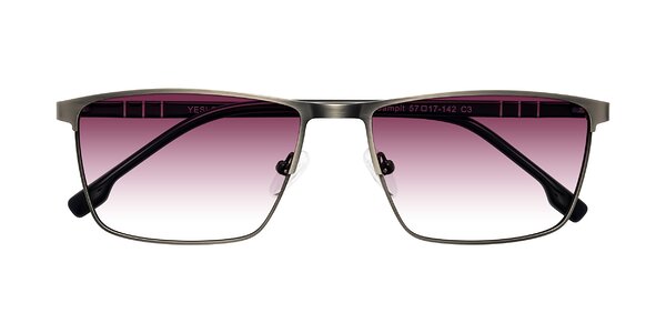 Front of Sampit in Brushed Silver