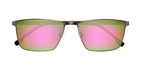 Front of Sampit in Brushed Silver