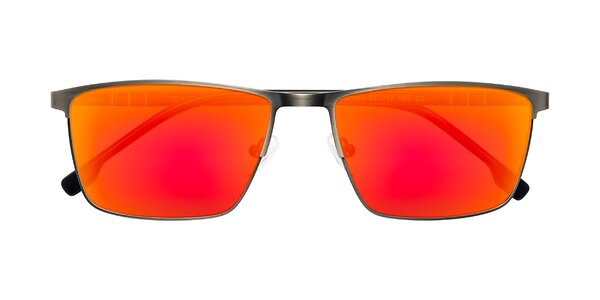 Front of Sampit in Brushed Silver