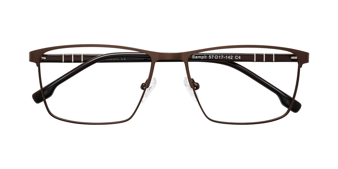 Sampit - Matte Brown Eyeglasses