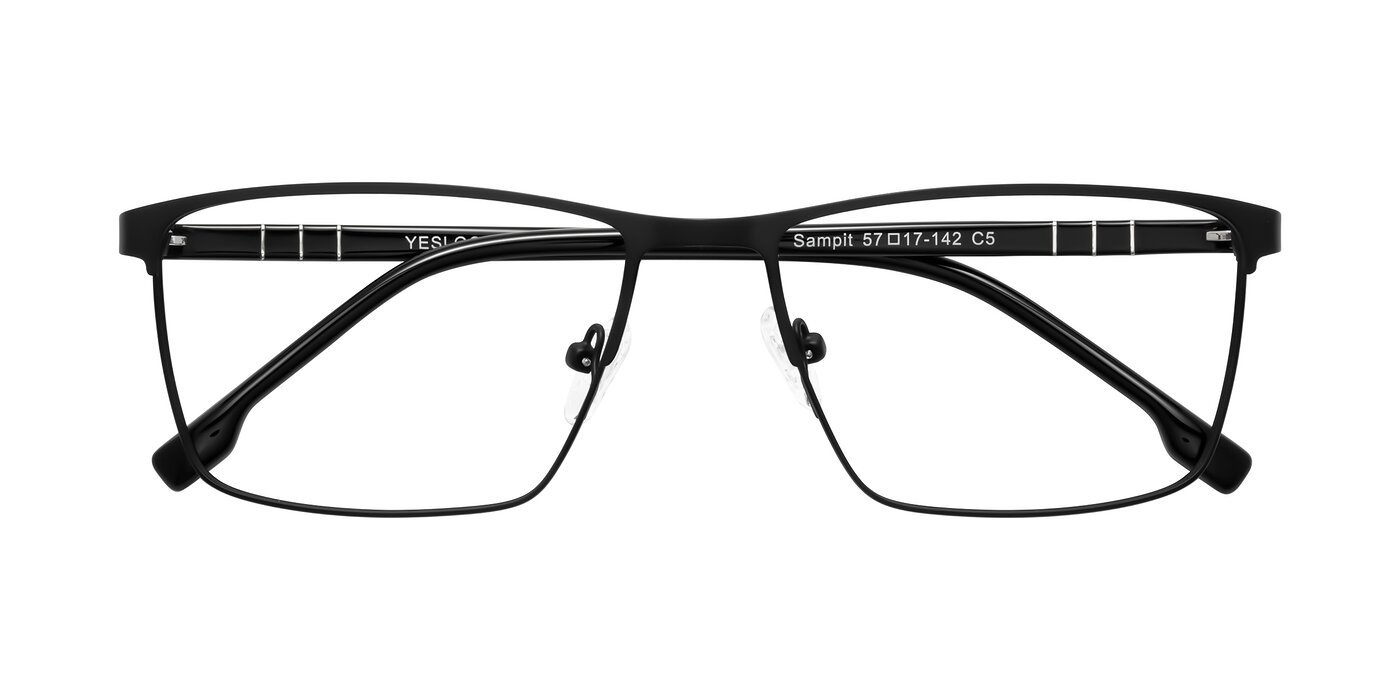 Sampit - Matte Black Blue Light Glasses