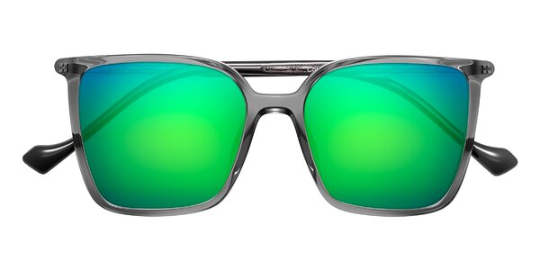 Front of Colemers in Transparent Gray