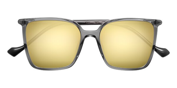 Front of Colemers in Transparent Gray