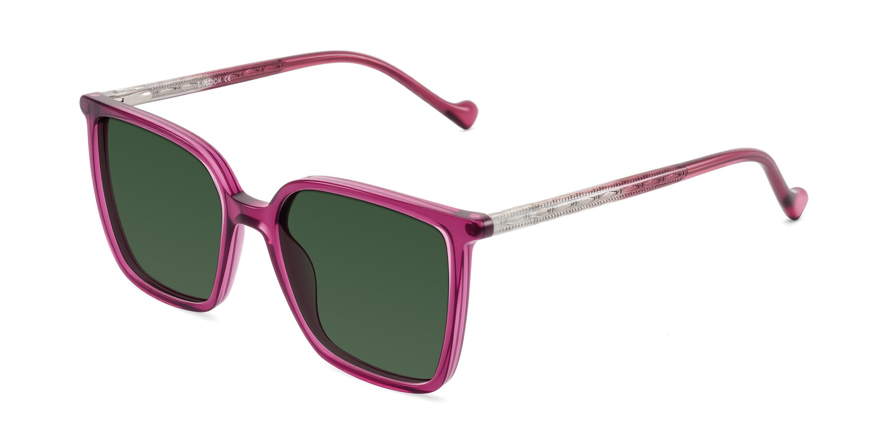 Angle of Colemers in Wine with Green Tinted Lenses