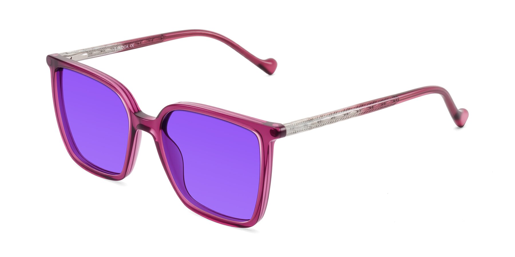 Angle of Colemers in Wine with Purple Tinted Lenses