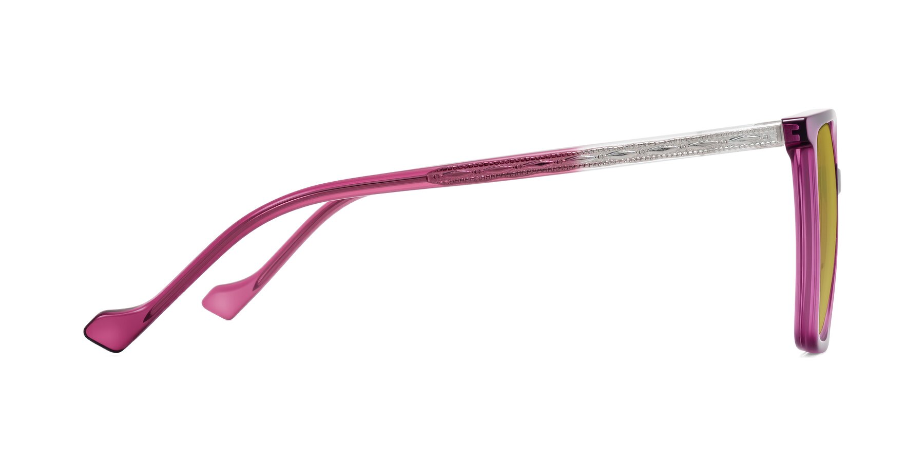 Side of Colemers in Wine with Champagne Tinted Lenses