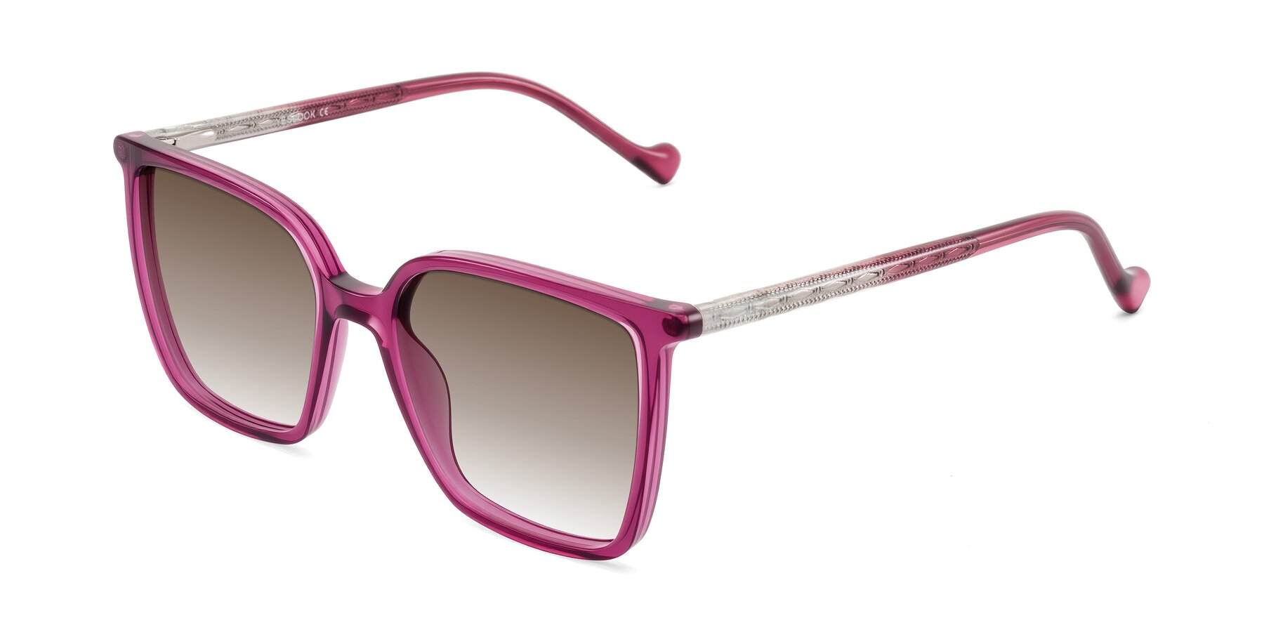 Angle of Colemers in Wine with Brown Gradient Lenses