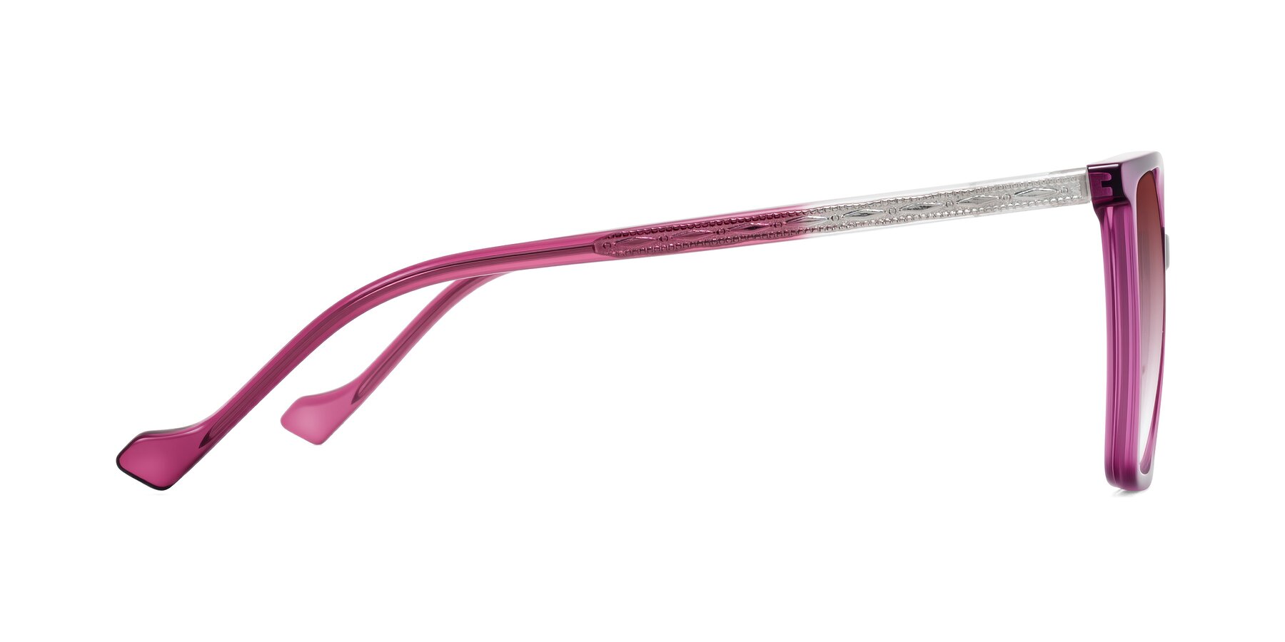 Side of Colemers in Wine with Garnet Gradient Lenses