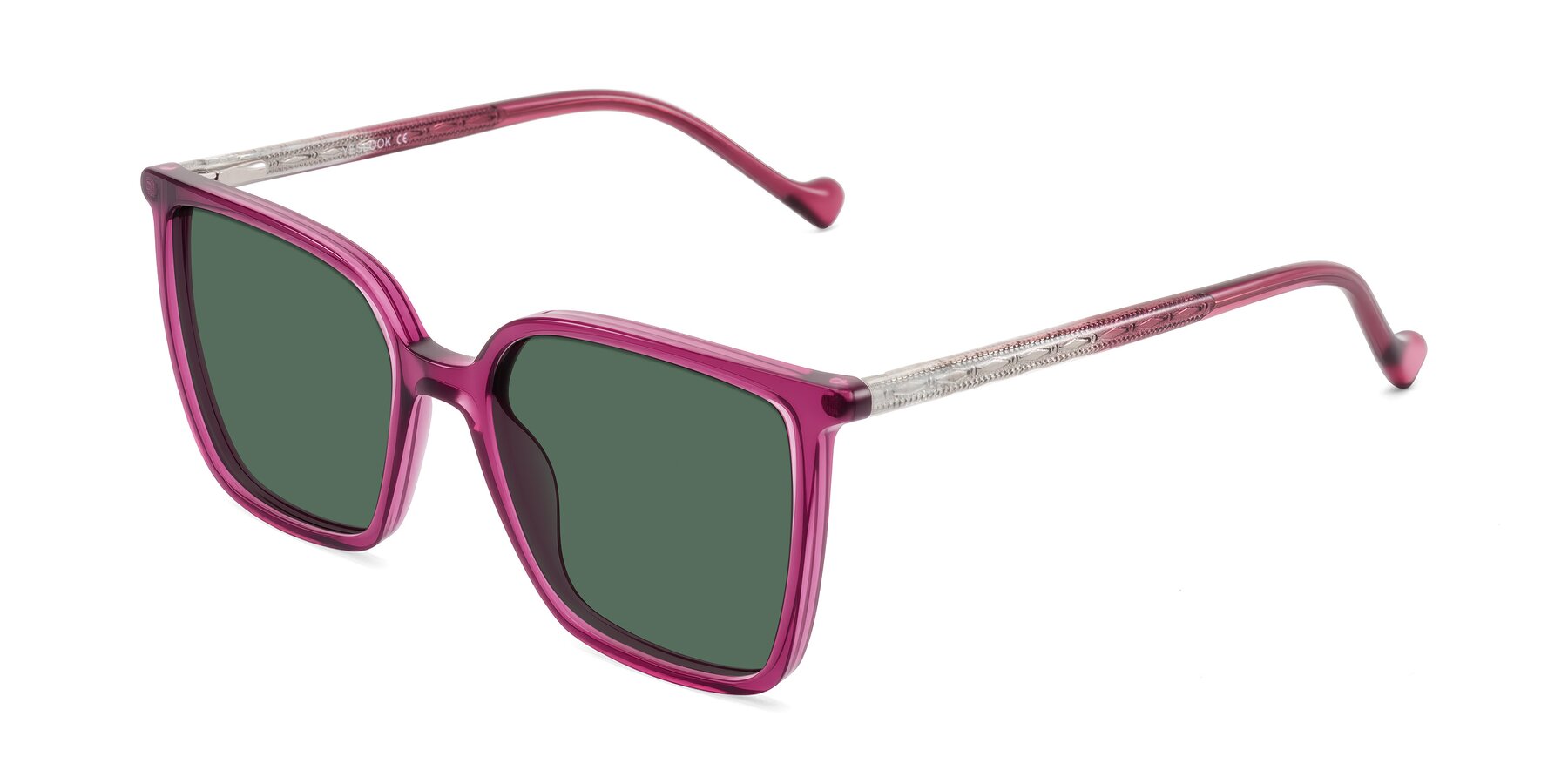 Angle of Colemers in Wine with Green Polarized Lenses