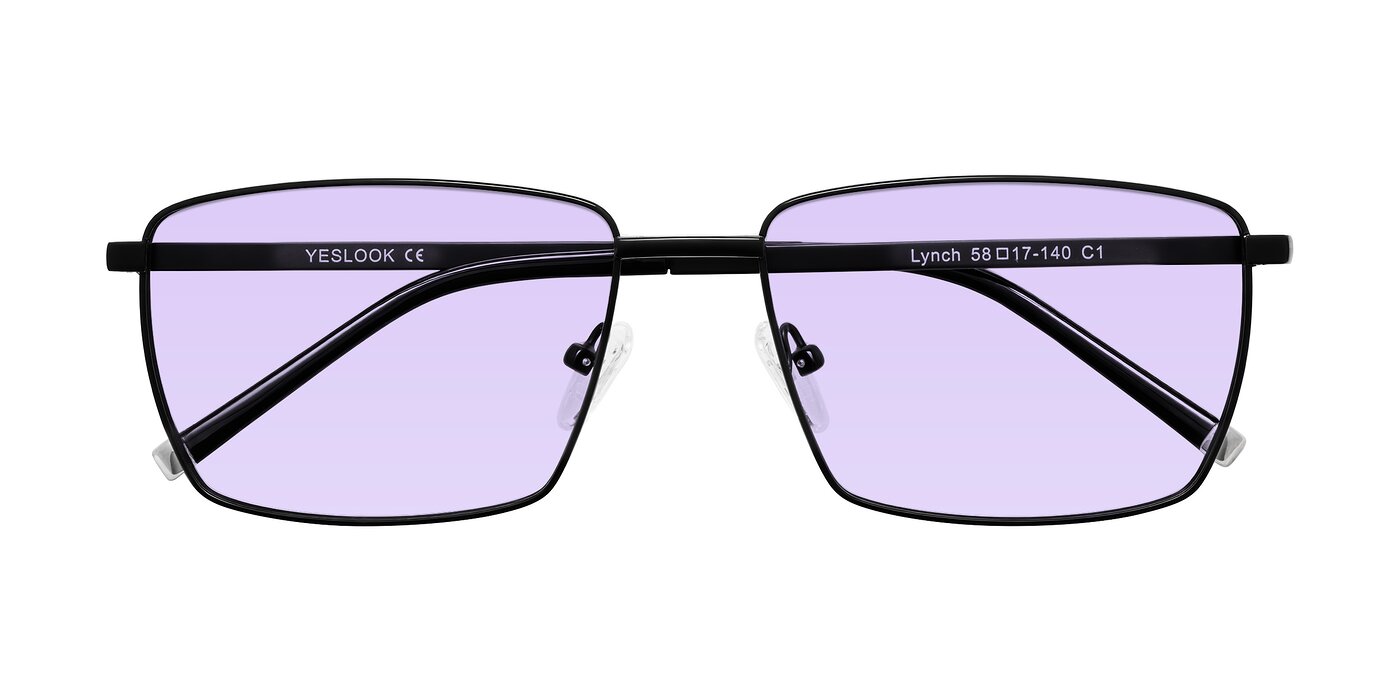 Lynch - Matte Black Tinted Sunglasses
