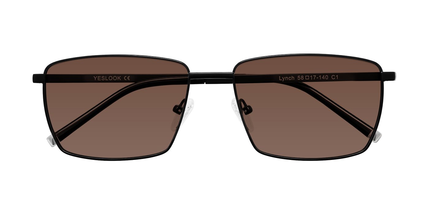 Lynch - Matte Black Tinted Sunglasses